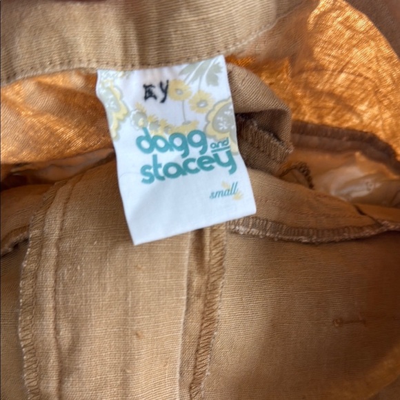 Dagg & Stacey Cotton Shorts Tan Size Small - Picture 3 of 8